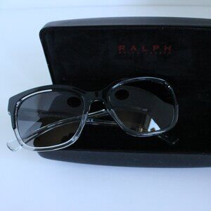 Ralph By Ralph Lauren RA5247 5695/8G 55-19 145-3N Black Crystal Sunglasses